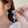 Pendientes de Mariposa de Cristal para el Equinoccio de Primavera para Mujer 2026 Nuevo Diseño Diseño de Artesanía Pesada Pendientes de Cristal Estilo Palacio Pendientes Exagerados