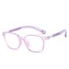 Nuevo armazón de gafas TR90 para hombre de alto sentido miopía moda gafas de silicona armazón de gafas cuadrado de alto sentido para mujer al por mayor