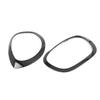 Adecuado para Bmw Mini F60F61 17-23 Años Mini Marco de Faro Embellecedor de Faro Anillo de Ojo Negro Embellecedor de Tira Brillante