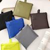 Bolsa de Compras Portátil Simples e Fashionável de Grande Capacidade Dobrável para Supermercado Armazenamento Bolsa de Mão para Proteção Ambiental Doméstica