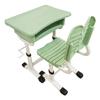Mesa de estudo infantil de plástico ABS personalizada, mesa para ensino fundamental, mesa de escrita com elevação manual, conjunto de mesa e cadeira escolar