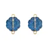 Cuentas Dispersas de Hielo Transparente Estilo Antiguo, Cuentas de Vidrio con Flor en Degradado, Materiales para Cuentas de Pulseras DIY, Accesorios Hechos a Mano para Pendientes