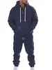 Traje Deportivo Casual de Moda para Hombre 2025 Bolsillos Múltiples Cárdigan Medio Sudadera