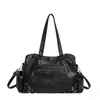 Bolsa tote de gran capacidad para mujer, retro y moderna, bolso de mano elegante, bolso de hombro versátil, bolso cruzado para el día a día
