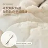 Capa para Almofada de Sofá de Flanela Impermeável Outono Inverno Estilo Simples Novo Acolchoada Antiderrapante Cor Sólida Capa para Almofada de Assento