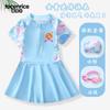 Traje de Baño de Dibujos Animados para Niños Traje de Baño para Niña Traje de Baño de Moda para Bebé para Niña Traje de Baño de Una Pieza con Falda Equipo de Entrenamiento Traje de Baño