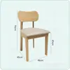 Sillas de comedor de madera maciza Foshan para restaurantes, cafeterías, restaurantes, cafés, establecimientos de comida, comedor de hotel y casa de huéspedes