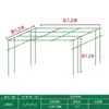 Soporte de Montaje para Enrejado de Uva de Patio Exterior Jy, Estructura para Trepar Fruta de la Pasión Melón Amargo, Pérgola de Hierro Forjado, Planta Trepadora para Balcón