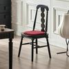Silla de Comedor Americana, Estilo Mid-Century, Silla de Escritorio Simple para Diseñador de Hogar, Silla de Respaldo Retro Francesa para Restaurante Cafetería