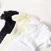 Calcetines Lolita Japoneses para Niñas Medias para Niñas Verano Espiga Malla Fina Calcetines Altos Escolares Calcetines para Niños