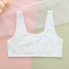 Sujetador refrescante de verano para niñas, algodón puro, pelusa, para niñas en desarrollo, chaleco pequeño, ropa interior anti-bultos para estudiantes de primaria