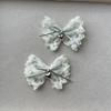 Dulces 3 Bolas Colgantes de Amor Plateadas Geniales Accesorios de Encaje de Puleather con Lazo Estuche para Teléfono DIY Estuche para Pasadores Zapatos y Calcetines Ropa