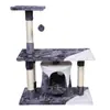 Marco de escalada para gatos nido de gato árbol para gatos estante para gatos con nido integrado Villa torre grande para gatos columna de escalada marco de escalada para gatos plataforma de salto suministros