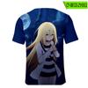 Angelsofdeath Periférico Estilo Coreano Casual 3D Camiseta de Manga Corta con Cuello Redondo para Mujer Moda al por Mayor Versátil