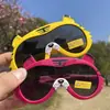 Óculos de Sol Infantis Tigre Pequeno Silicone Biopheles Formato Fofo Óculos de Sol para Bebê Venda Quente Transfronteiriça Óculos de Sol de Desenho Animado Tendência
