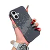 Adequado para iPhone 17 Pro Max, Capa de celular com textura de fibra de carbono Kevlar, Capa protetora anti-queda Apple 16 com sensação de pele