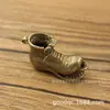 Nuevo Latón Botas Martin de Caña Alta Guerreros Lobo Llavero de Coche Colgante Moda Moda Estilo Británico Colgante para Equipaje