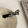 Presilha de Cabelo Laço de Luxo Leve Coreana para Mulheres 2026 Novo Estilo Ins Celebridade da Internet Presilha de Garra Presilha para Franja Lateral Presilha de Bico de Pato Acessórios