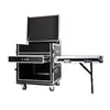 Gabinete flight case para chassi de amplificador mixer 16U 12U áudio 8U gabinete de equipamento de performance