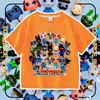 Ropa de mercancía del nuevo juego Animal Hospital, camisetas de manga corta para niños, tops de manga media, modernos