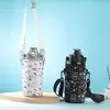 Nova Tampa Criativa Grande para Caneca de Chaleira de Água, Tampa de Isolamento Térmico, Tampa de Base de Copo Portátil de Neoprene, Tampa de Copo Transversal de Material de Mergulho