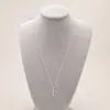 Collar con colgante de cruz con hebilla de semilla de melón, joyería transfronteriza europea y americana, collar de cadena larga y sencilla para mujer, cadena de suéter