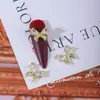 Joyería de Mariposa de Circonita para Uñas, Lujosa Mariposa Grande de Cobre Tridimensional Incrustada con Circonita, Totalmente de Circonita, Accesorios para Uñas de Circonita Súper Brillante Transparente como el Hielo