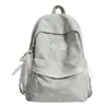 Mochila escolar estilo Harajuku para meninas do ensino fundamental, design xadrez fresco e simples, leve, alto valor estético, mochila minimalista e que reduz o peso.
