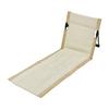 Silla plegable extensible para exteriores con varilla de soporte de aleación de aluminio, silla de jardín para camping, picnic, silla de playa perezosa portátil