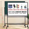 Suporte para Quadro Branco Tipo Magnético Móvel Atividade Quadro Negro Pequeno Quadro Negro para Ensino em Casa Quadro de Exibição Quadro de Escrita para Reunião de Escritório