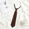 Corbata de moño de uniforme jk japonés para mujer color sólido ángulo plano cuello de estudiante lazo ropa de marinero cosas pequeñas fabricantes en stock mayoreo