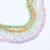 14mm Vidro de Cristal Estrela do Mar Contas de Vidro Coloridas Pulseira Colar Artesanal DIY Acessórios de Joias