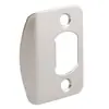 Placa de Ataque para Pestillo de Puerta con Hebilla Tipo D Placa Trasera Cuadrada con Esquinas Redondeadas Pie Guía de Acero Inoxidable para Pestillo de Puerta Amazon Transfronterizo