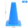 Conos de marcación, equipo de entrenamiento de fútbol y baloncesto, obstáculos, cubos con forma de cono de helado, barricada, equipo de entrenamiento físico para niños
