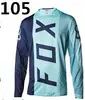 Ropa Nueva para Ciclismo Verano Hombres Ropa para Reducir la Velocidad Ropa para Ciclismo de Motocicleta Todoterreno Absorbente de Sudor y Transpirable de Manga Larga Ropa para Ciclismo Fox