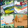 Cartón A4 Hecho a Mano Cartón Rígido para Estudiantes de Primaria Jardín de Infancia Papel Rígido Espesado Materiales Hechos a Mano para DIY Papel para Tarjetas de Felicitación