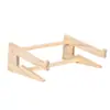 En stock Soporte Simple para Computadora Estante Elevado de Madera para Laptop Estante de Almacenamiento para Escritorio de Oficina Soporte para Laptop