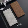 Cartera Larga para Hombre Ultra Delgada Juvenil Multitarjeta Casual Portatarjetas Moda Japonesa y Coreana Estudiante Cartera Personalizada Vintage