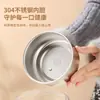 Tigela Isolada Dopamine Aço Inoxidável 304 Novo Modelo Marmita para Trabalhadores de Escritório Mini Pequena Marmita com Tampa Caixa de Legumes Tigela de Sopa Recipiente de Alimentos
