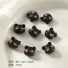 Doce fresco rosa preto liga urso laço amor com contas diy cordão de mão colar de contas acessórios de joia material