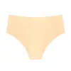 Comercio Exterior Transfronterizo Pantalones de Mujer talla extra Color Sólido Simple Transpirables Algodón Puro Entrepierna Calzones de Seda Helada Sin Marcas Cintura Media Calzones