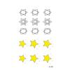 Pequeños fabricantes de calcomanías de tatuajes frescos en stock calcomanías de tatuajes estilo ins Harajuku coreano calcomanías de tatuajes suministro de fábrica de Amazon