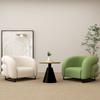 Sofá individual de lujo ligero para dormitorio, balcón, sofá perezoso, apartamento pequeño, sala de estar, sillón nórdico individual, sillón informal de celebridades de Internet