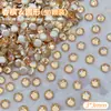Flats Champagne Fondo Invertido Circonita Manicura Diamante Mini Flats Fondo Diamante Forma Especial Destello Usable Manicura Diamante Joyería Al Por Mayor