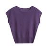 Suéter de Lana de una Pieza sin Costuras Hengjia Hj2025 Otoño/Invierno para Mujer, Cuello Redondo, Tejido de Punto Holgado, Lana Fina Delgada