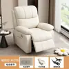 Sofá Espacial Multifuncional de Primeira Classe Sofá com Massagem Elétrica Sala de Estar Apartamento Pequeno Pode Balançar Girar Manicure Beleza Reclinável