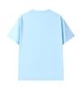 Camiseta de Algodón Puro de Doble Hilo 230G40S con Estampado de Logotipo, Camiseta de Manga Corta y Cuello Redondo para Hombre, Ropa de Trabajo Holgada con Hombro Caído al por Mayor