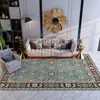 Tapete Decorativo Espesso para Chão Xinjiang Lã de Caxemira Tapete de Lã Xinjiang Estilo Étnico Persa Feito à Mão Estilo Mesa de Centro Sala de Estar Roxo
