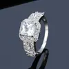 Europa y Estados Unidos anillo Hao de piedra transfronterizo metal geométrico moda anillo de cobre temperamento de dama anillo sexy joyería en stock