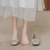 Zapatos Planos para Mujer 2026 Nuevo Estilo Verano Boca Baja Estilo Francés Zapatos de Hada Suaves con Lazo para Combinar con Vestidos